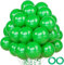 50 palloncini verdi da 12 pollici, in lattice, colore verde, per feste di compleanno, decorazione per Capodanno