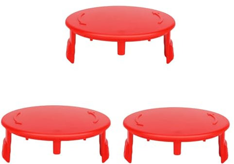 Yuiturt 3 Stück F016F04841 Spulenabdeckung, für BOSCH AFS 23-37 Rasentrimmer abdeckung Spulenabdeckung, Elektro Freischneider Abdeckung Spulendeckel Ersatzteil für Bosch Motorsense