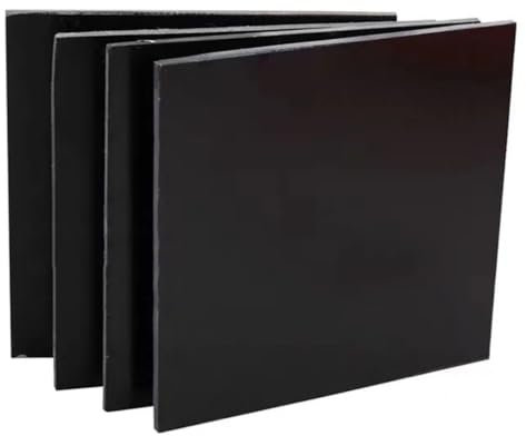 Feuille de fibre de verre, panneau de résine époxy, 1 pièce de 4 mm d'épaisseur, plaque de gabarit en fibre de verre noire G10, plaque de fibre de verre époxy FR4 3D for antistatique(500MM x 300MM)