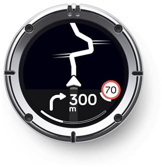 Beeline Moto II Classic Edition - Navi Motorrad GPS-Navigation | Navi fürs Motorrad, IP67 wasser- & stoßfest, 14-Std-Akku, handschuhfreundliche Tasten, blendfreier Bildschirm