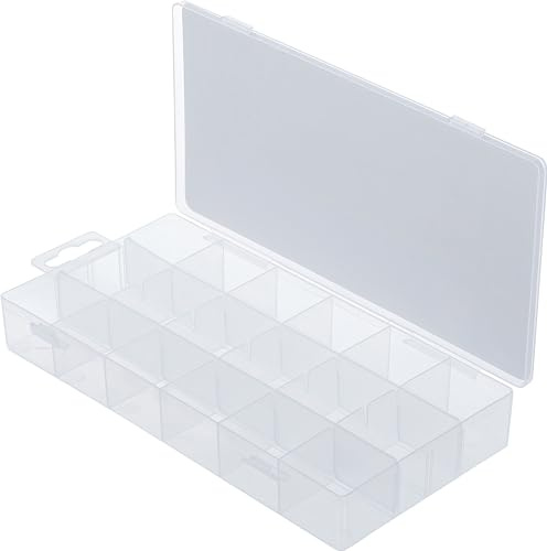 BGS 8100 | Leerkassette für Kleinteile | Sortierkassette | Länge 210 mm | Breite 110 mm | Höhe 30 mm
