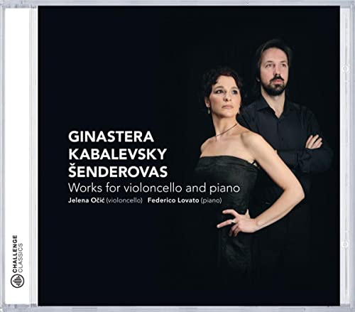 Ginastera / Kabalevsky / Senderovas: Works for Violincello and Piano