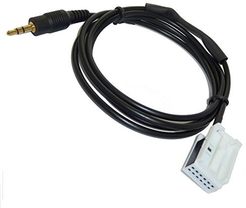 Adapter Universe 12pol AUX Line ln Adapter Kabel Autoradio passend für BMW schwarz