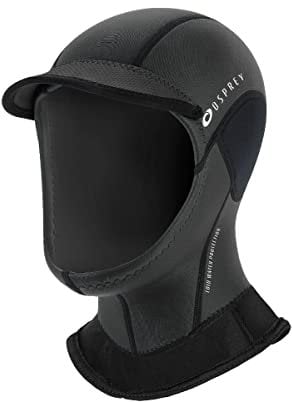 Osprey WS0179 - Pasamontañas de Surf Infantil, Negro, S (55 cm - 57 cm)
