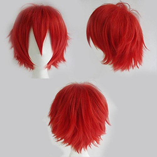 S-noilite Cosplay-Perücke, kurz, gelockt