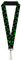Buckle-Down Unisex-Erwachsene Lanyard-1.0-Question Mark Scattered2 Black/Neon Green Schlsselanhnger, Mehrfarbig, Einheitsgröße