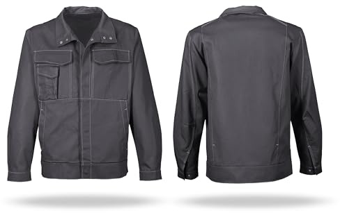 KÜBLER Workwear | ORGANIQ Arbeitsjacke | anthrazit | Größe 27