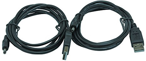 DeLock (2er-Pack) USB Kabel A -> DC 3,5x1,35 St/St 1.50m