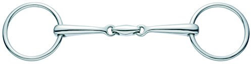 Sprenger 4090410556 Unterlegtrense,Doppelt gebrochen Edelstahl Rostfrei, 56