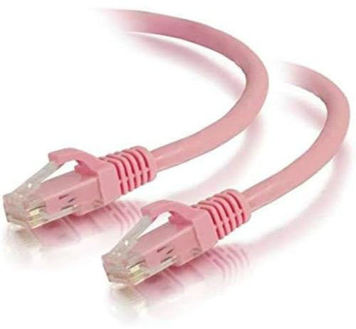 C2G 10M Pink Cat5e Ethernet RJ45 High Speed Network Cable, LAN Lead Cat5e Unshielded PVC UTP Patch Cable