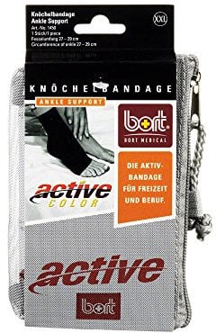 Bort ActiveColor Knöchelbandage schwarz Gr. XXL, Knöchel- und Sprunggelenksbandagen