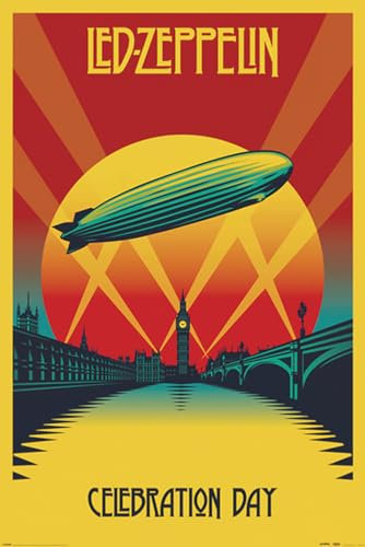 Close Up Led Zeppelin Poster Celebration Day (61cm x 91,5cm)