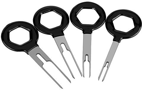 3mm car extraction tools + Car Wire Harness Plug Terminal Extraction Pick Connector Crimp Pin Back Needle Remove Tool Set
