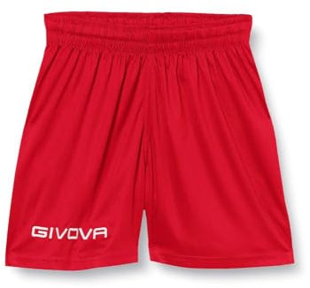GIVOVA Pantaloncino Capo Interlock Rosso Tg. XL
