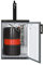 Zapfanlage Bierbar für max 50l Fässer mit Schanksäule Schwarz, Uhr, Co² 500g, Flach-Keg usw. Liebherr