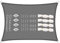 WOLTU Voile d'ombrage rectangulaire 2 x 4 m - Protection Solaire HDPE perméable à l'air - Protection UV avec kit de Fixation