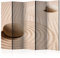 murando Akusticher Raumteiler Zen Foto Paravent 225x172 cm beidseitig auf Vlies-Leinwand bedruckt Akustikschaum Trennwand Spanische Wand Sichtschutz Home Office Spa Strand Stein Spa p-C-0025-z-c