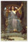 Circe, mit der Schale des Ulysses Poster von John William Waterhouse 100 x 150 cm Braun Präraffaeliten Wanddeko