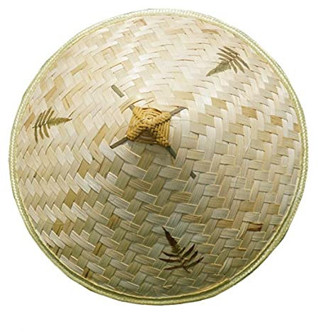 Bambú Ratán Sombrero Cómodo Retro Tejido Hecho a Mano Sombrero De Paja Turismo Viajar Gran Granja Tapa Pesca Granjero Pescador Sombrero Sombrero