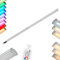 LED Unterbauleuchte Raivo, Unterbau Lichtleiste (98,5 cm) mit Fernbedienung u. RGB Farbwechsler Schrankbeleuchtung Schranklicht Unterschrankleuchte Küche, 2 x 50 Watt, 900 Lumen, 2200-6500 Kelvin