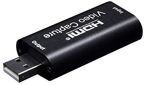 L18CS HDMI zu USB 2.0 HD Video Capture Card 1080p – Video- und Audioaufnahme für Live-Übertragungen, Konferenzräume und Videoaufnahmen