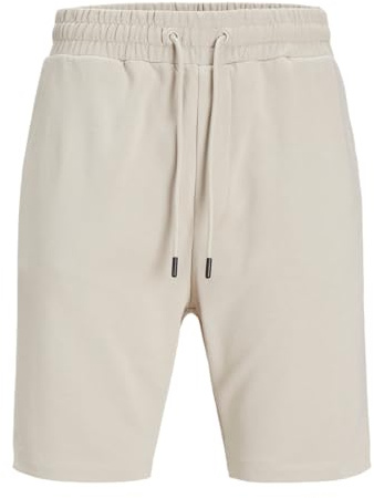 JACK & JONES Herren Sweat Short JPSTNEWSOFT XS S M L XL XXL Blau Schwarz | Baumwolle | Blinder Hosenschlitz | Komfort Fit | Kordelzug | Praktische Seitentaschen | unifarben | elastisch
