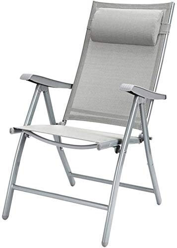 Garten-Sonnenliegen, Sonnenliegen, Gartenstühle, Zero, Terrassenliegen, klappbar, Sonnenliegen, Terrassenstühle, verstellbar, für den Außenbereich, Strand, Rasen, Camping, Pool, Hof, mit Nackenkissen