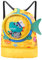 Rayson Sac à Cordon Enfant de Natation Cartoon Sac à Dos de Plage Plongée Sac de Sport pour Enfants Imperméable Sac de Sport Étanche à Sec et Humide Plage Piscine Voyage Natationavec Poche
