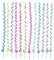 BELLIFFY 12 Spiral-haarreifen Für Mädchen Zopfhalter Haarschmuck-set Für Kinder