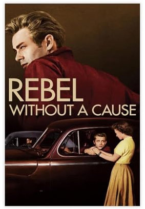 biegzc Filmposter Rebel Without A Cause (1955) Klassieke Filmposter Leinwand Poster Schlafzimmer Dekor Landschaft Büro Zimmer Dekor Geschenk 20 x 30 cm