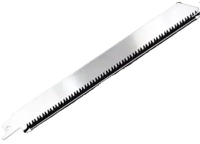 MNUPL Lame de scie Alternative en Acier Inoxydable, scie Sabre for Coupe Rapide du Bois et du métal, Viande/os congelés 225mm/300mm/400mm(A)