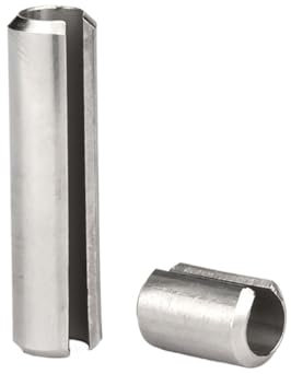 WKAIYUAN M4 M5 A2 304 Edelstahl elastischer Splint zylindrische Positionierung Spanndübel Rolle Federstift GB879(10pcs M4,20mm)