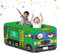 Tragbares Kinder-Spielzelt, und Mädchen Indoor Zelt, Spielzelt für Kinder, faltbares Spielzelt für Kinder, Autozelt für drinnen und draußen, Bus Zelt für Kinder, Spielzelt für