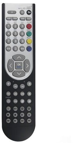 RC1900 - Mando a distancia de repuesto para OKI TV L24VB-FHDTUV L24VB-FHTUV L24VC-PHTUV V26A-PHDI V26A-PHDLU V26E-FHTUVI V26E-LED L26VB-PHTUV C26VA-PHTUVI C26VB-PHTUV V32B-LEDed. 1 V32. B- LED2