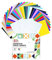 UCEC Smart Permanent Vinyl for Cricut Joy Xtra, 32 Assorted Colors Adhesive Vinyl & 3 Transfer Films for Cricut Machine, Self Adhesive Vinyls 24 x 30.5 cm, Ideal for Cars, DIY Cups, Decoration, 35 Pcs