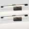 Homefire LED Spiegelleuchte Bad Spiegellampe - 2ER 40CM Badlampe Wand 6W Badleuchte Badezimmer Schwarz Wandleuchte Wasserdicht IP44 Wandlampe 4000K Neutralweiß Modern Badlampe für Keller Küche