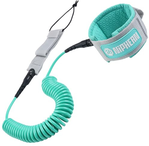 niphean Leash SUP 1–3m, Cinturino Sicurezza Caviglia Spirale Paddle Surf