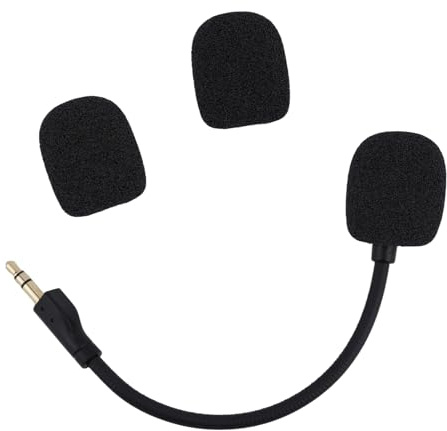 Replacement Microphone for Logitech G PRO X and G PRO X2 Gaming Headsets | Noise Cancelling, Detachable with Foam Covers, Game Headset Mic Accessory