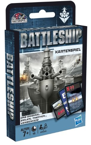 Hasbro 37084100 - Battleship Kartenspiel