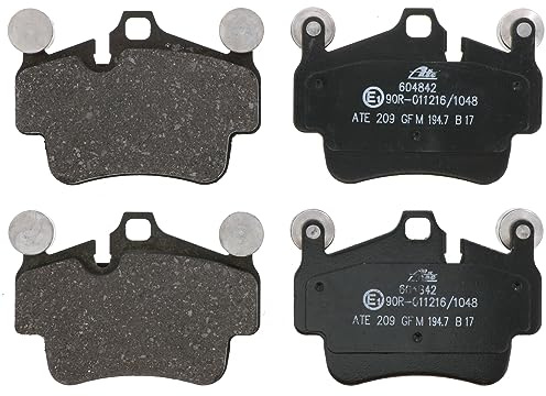 ATE Bremsbelagsatz, Scheibenbremse 13.0460-4842.2 | Kompatibel mit: PORSCHE 911, 911 Cabriolet, 911 Speedster