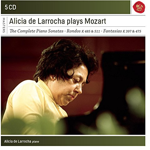 Alicia de Larrocha Plays Mozart Piano Sonatas