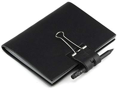 A6 Mind-Papers, revolutionäres X17-Karteikarten-Lernkarten-Box-Konzept! Belgisches Leder schwarz, nachhaltig; Inhalt: Ca. 30 Karten + Sloop + Bleistift! Made in Germany, 17 Jahre Garantie*