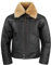 Noble House Fliegerjacke Stuka Mocca, echt Schaffell (XL)