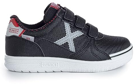 Munich G-3 Kid Vco Profit, Scarpe da ginnastica, Unisex - Bambini e ragazzi, NERO 92, 29 EU