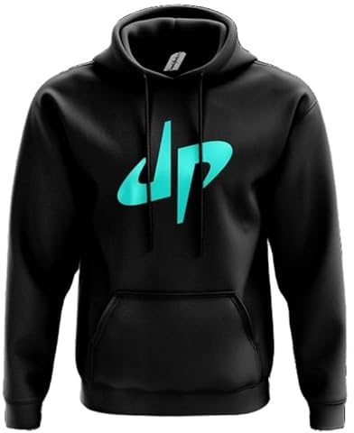 SMARTYPANTS DP Hoodie- Sports Vloggers Present Gift Birthdays Christmas 80% Ringspun Cotton 20% Polyester Kangaroo Pouch Pocket Twin-Needle Stitching