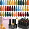 beetles Gel Polish 23 Pcs Fall Festival Nail Pliosh Set Yellow Orange Blue Red Green Gel Polish Soak Off UV Nail Lamp Gel Nail Kit with Gel Top Coat Base Coat Nail Art Manicure