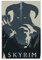 YZLI The Elder Scrolls V Skyrim The Brave Fight The Dragon Leinwand-Kunst-Poster und Wandkunstdruck, modernes Familienschlafzimmerdekoration, 40 x 60 cm