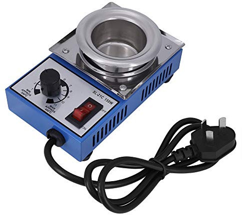 Changor Four de Fusion, Pot de Soudure, bain à Dessouder à Souder Pot, pour Souder Le Circuit de Thermostat Électronique