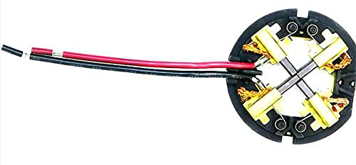 asweo Cepillos de motor de carbono 22-22-1550 22-22-1640 compatibles con AEG Milwaukee M18 18V martillo taladro y soporte de cepillo de impacto titular de la tarjeta de montaje