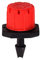 TOSSPER 100pcs Adjustable Garten Mikro-durchflusstropfer Barb Bewässerung Bewässerung Dripper Sprinkler Pot Für Gewächshaus
